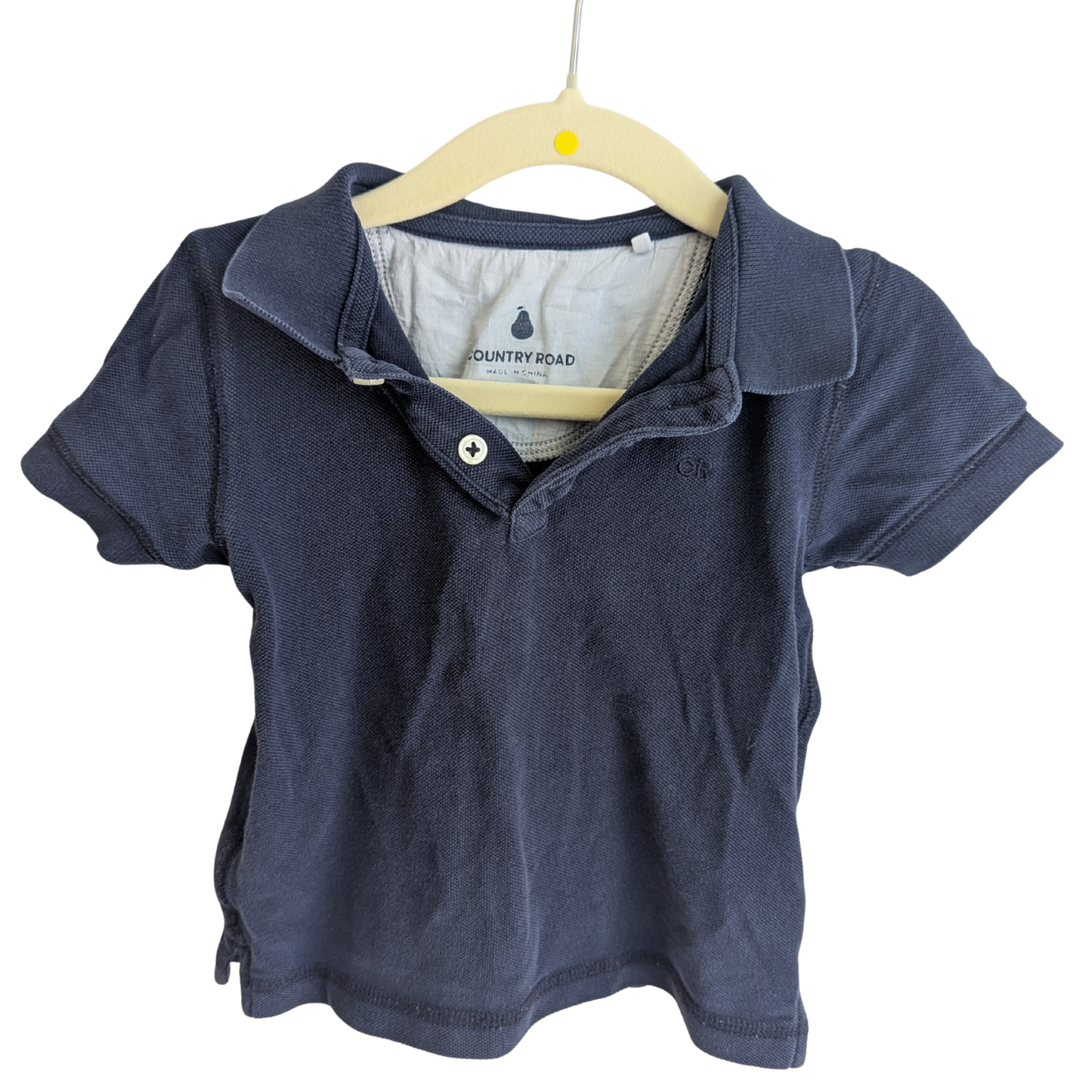 Country Road Navy Polo, Size 12-18M