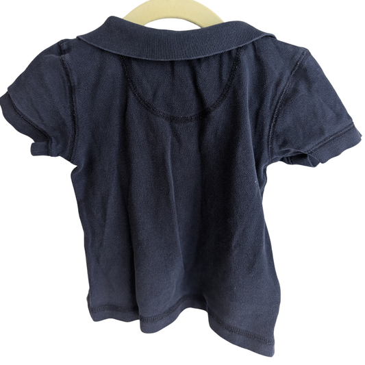 Country Road Navy Polo, Size 12-18M