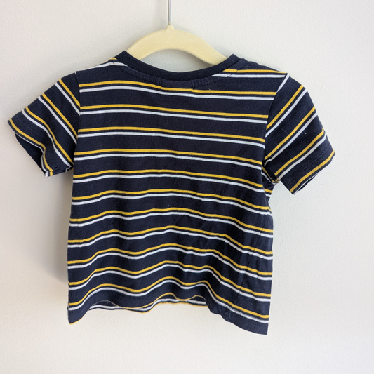 Sprout Striped Tiger Top, Size 0