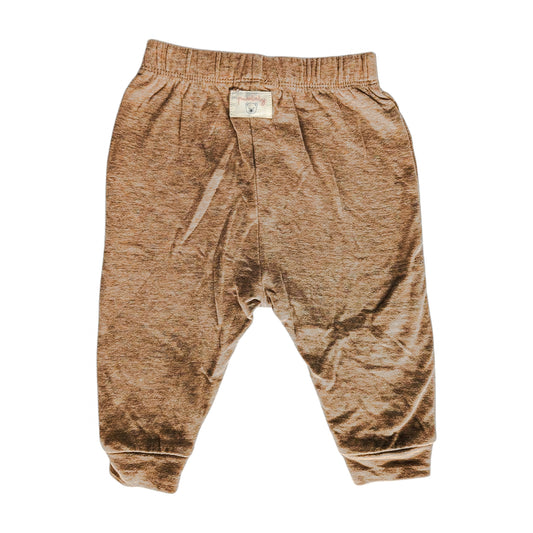 Purebaby Brown Teddy Track Pant, Size 00