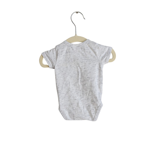Seed Grey Teddy Onesie, Size 0000