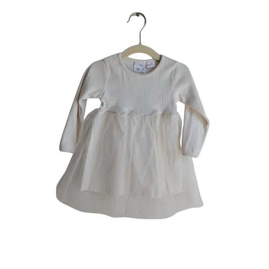 Zara White Tutu Dress, Size 0
