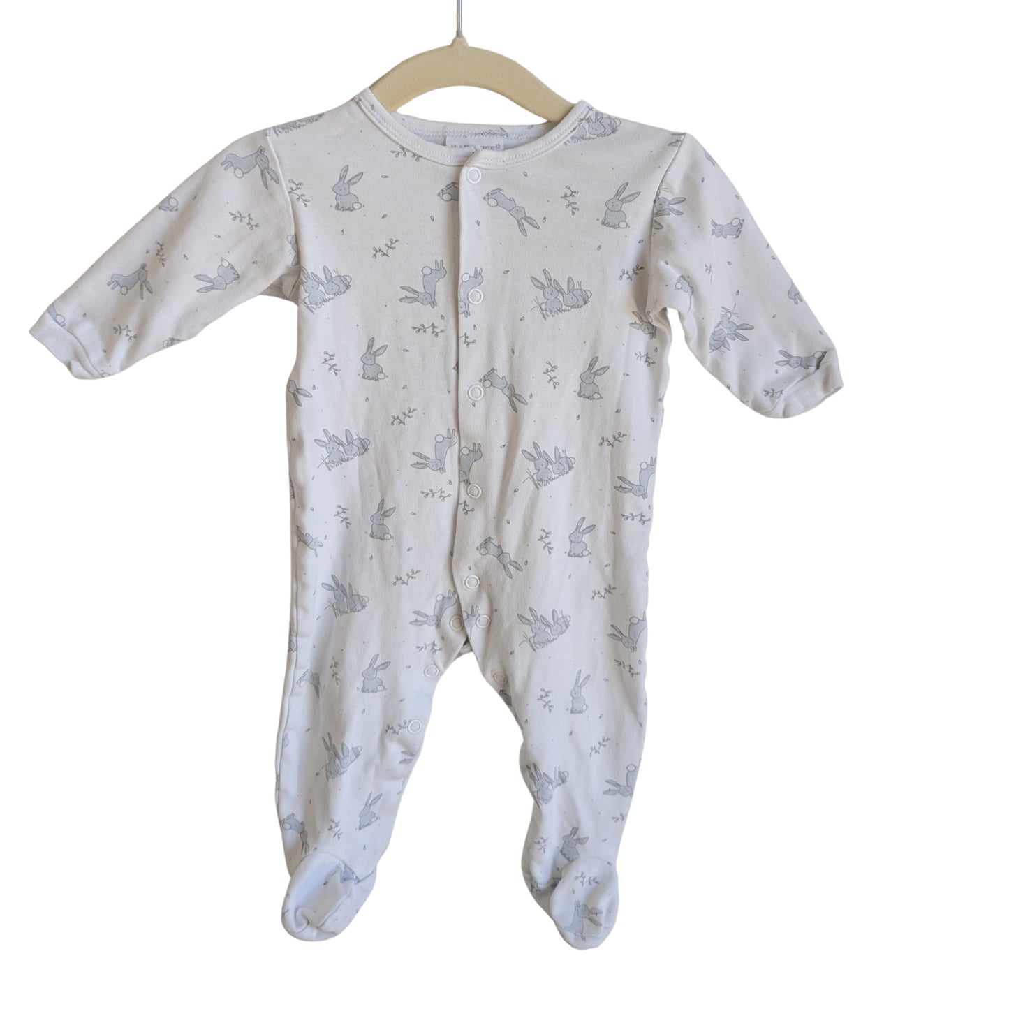 Marquise Button Bunny Onesie, Size 00