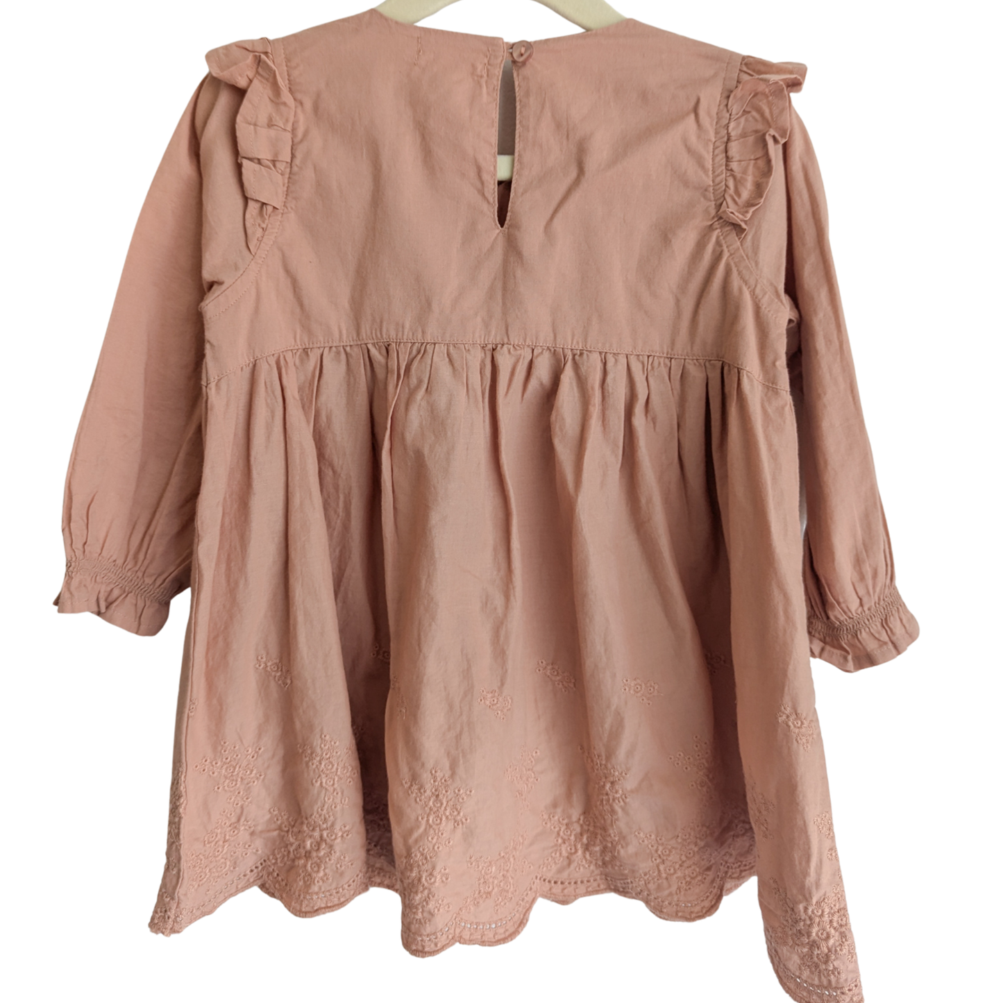 Jamie Kay Long Sleeve Embroided Dress, Size 1