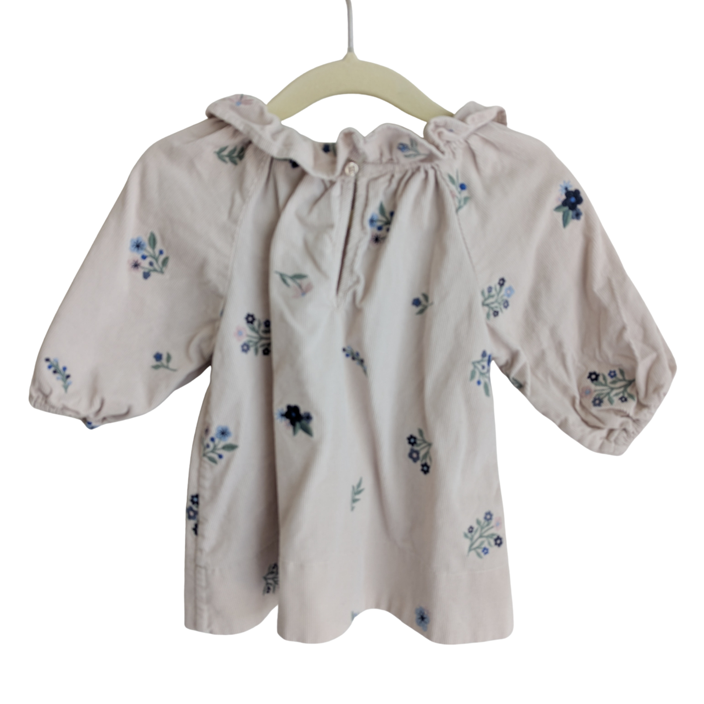 Country Road Embroided Cord Dress, Size 00