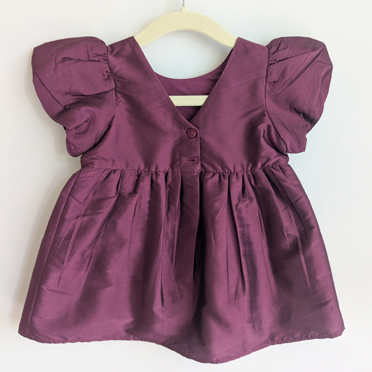 Next Maroon Bow Dress, Size 00