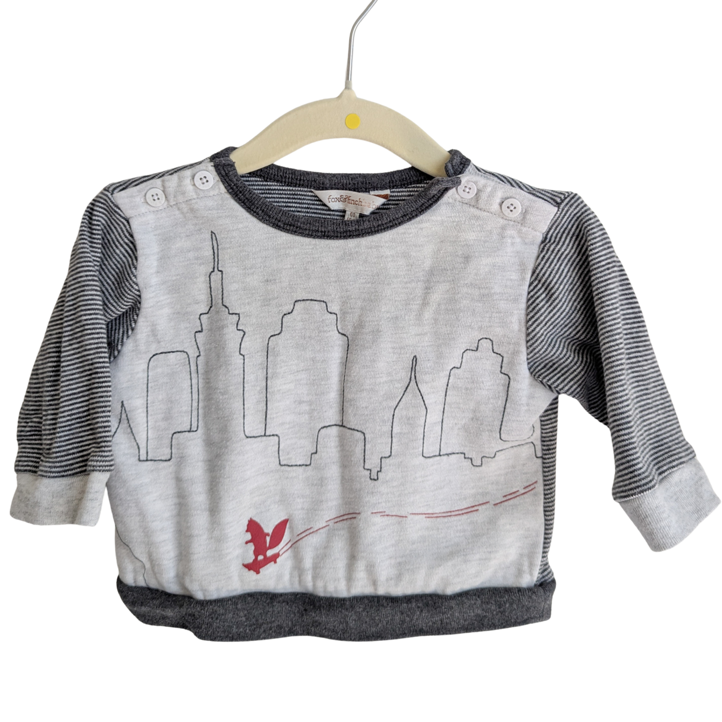 Fox & Finch Cityscape Sweater, Size 00