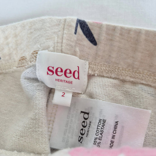 Seed Apple Leggings, Size 2
