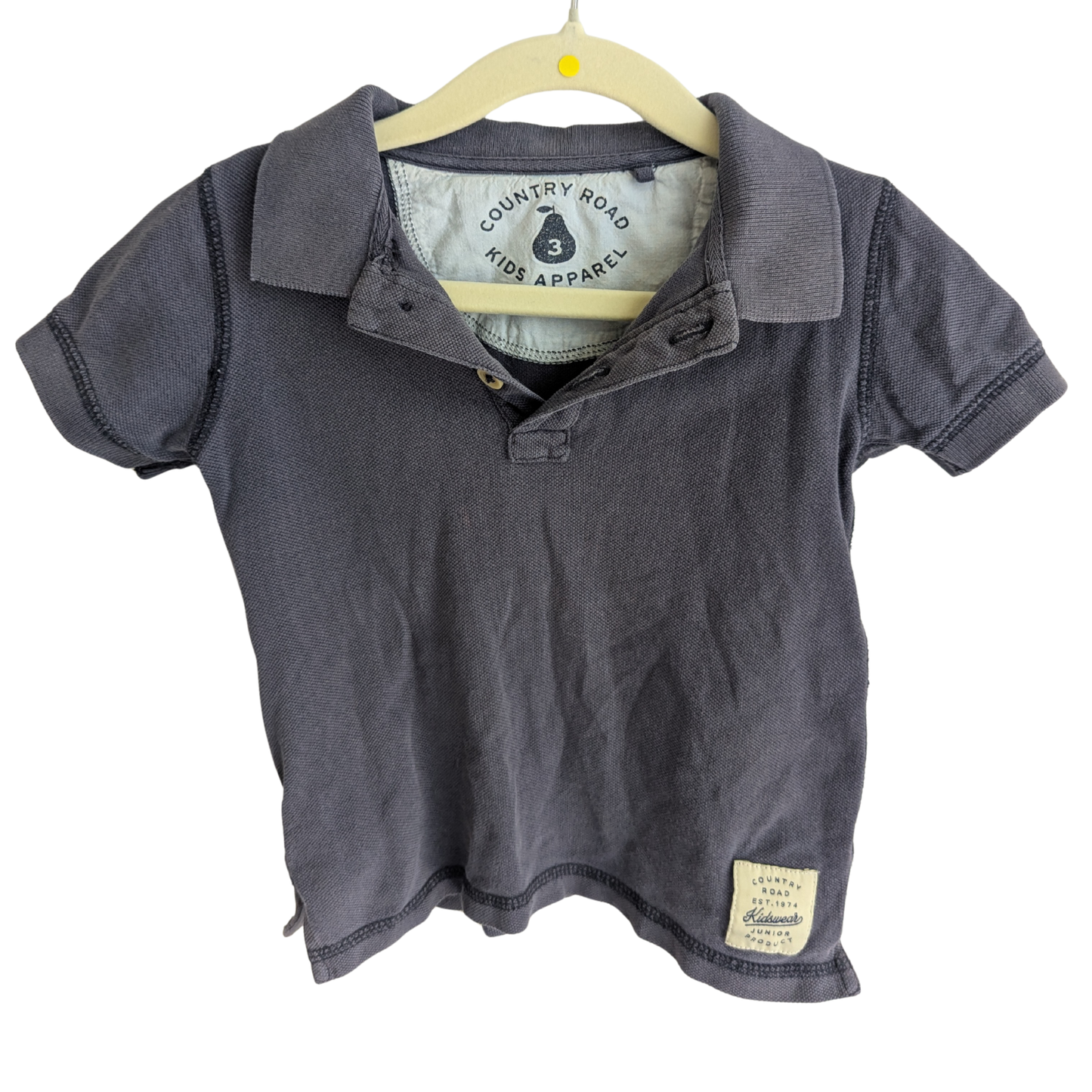 Country Road Distressed Polo, Size 3