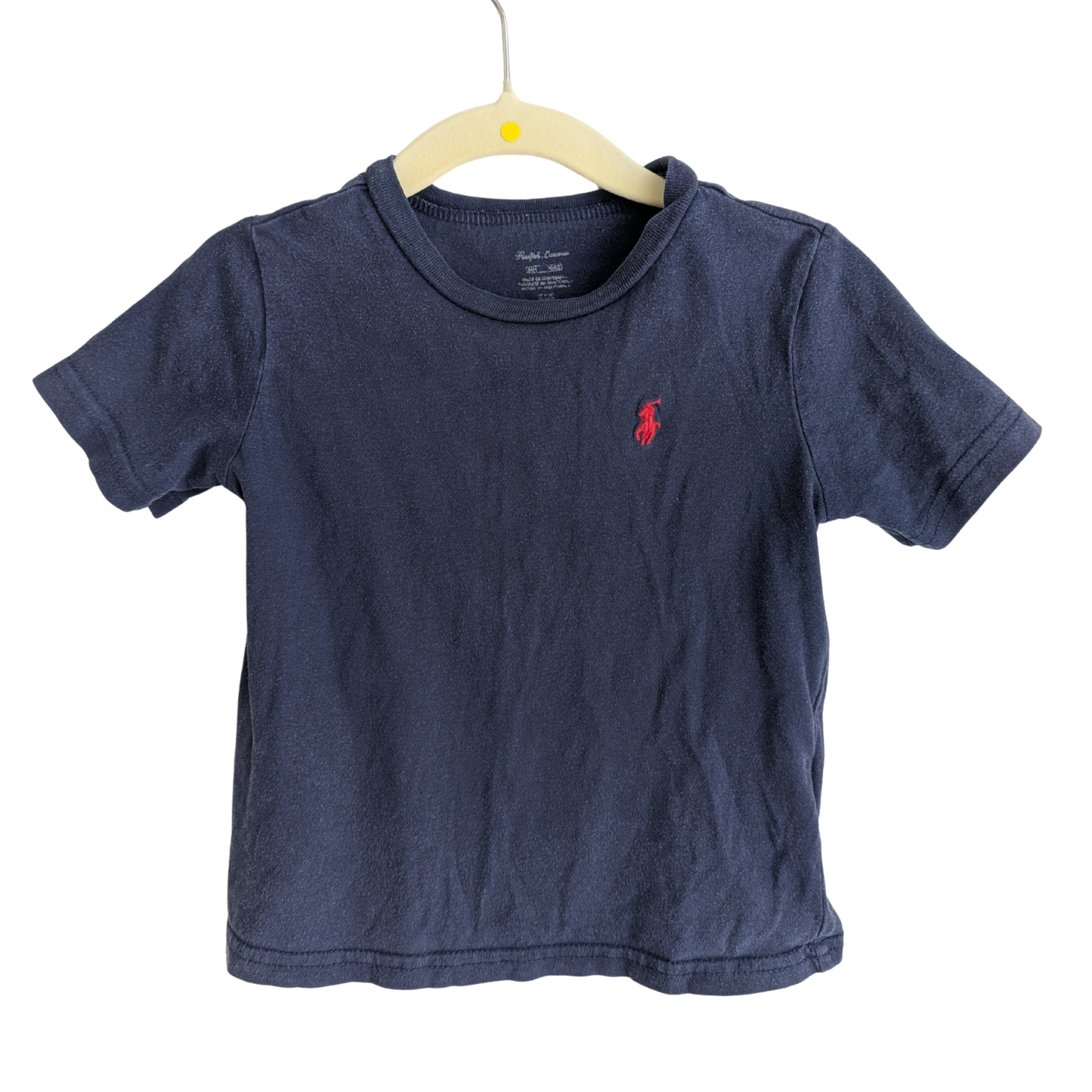 Ralph Lauren Navy Tee, Size 12M