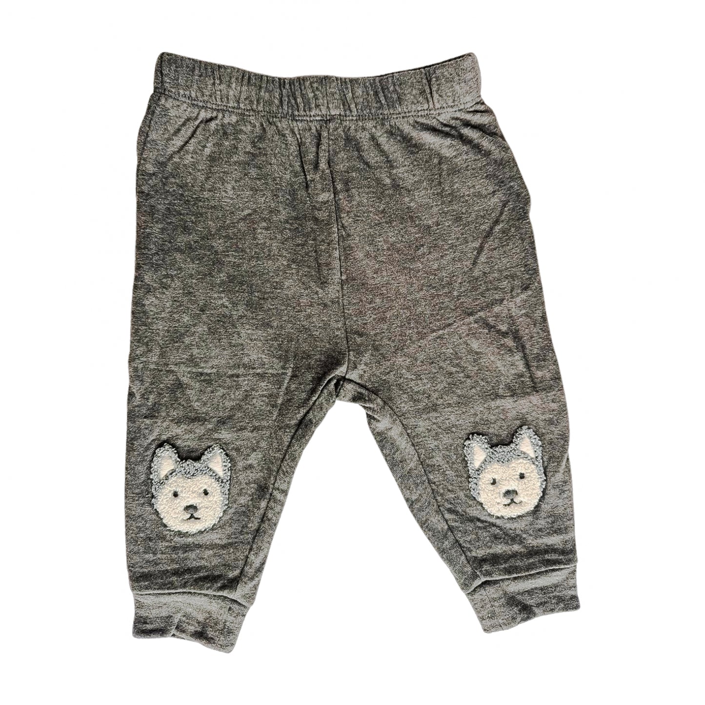 Purebaby Charcoal Teddy Track Pant, Size 00