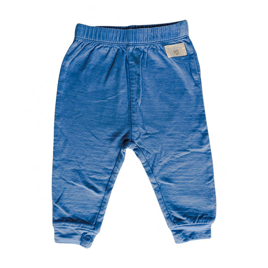 Purebaby Blue Track Pant, Size 00