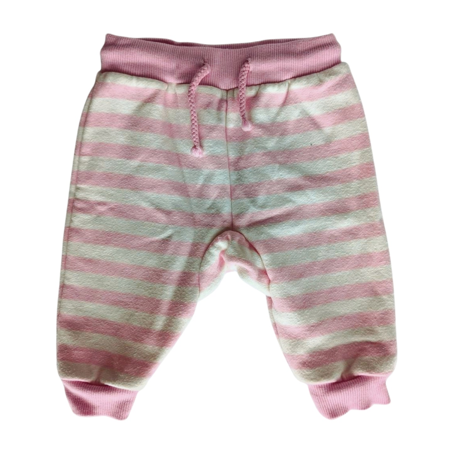 Sprout Pink Stripe Track Pant, Size 000