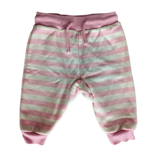 Sprout Pink Stripe Track Pant, Size 000