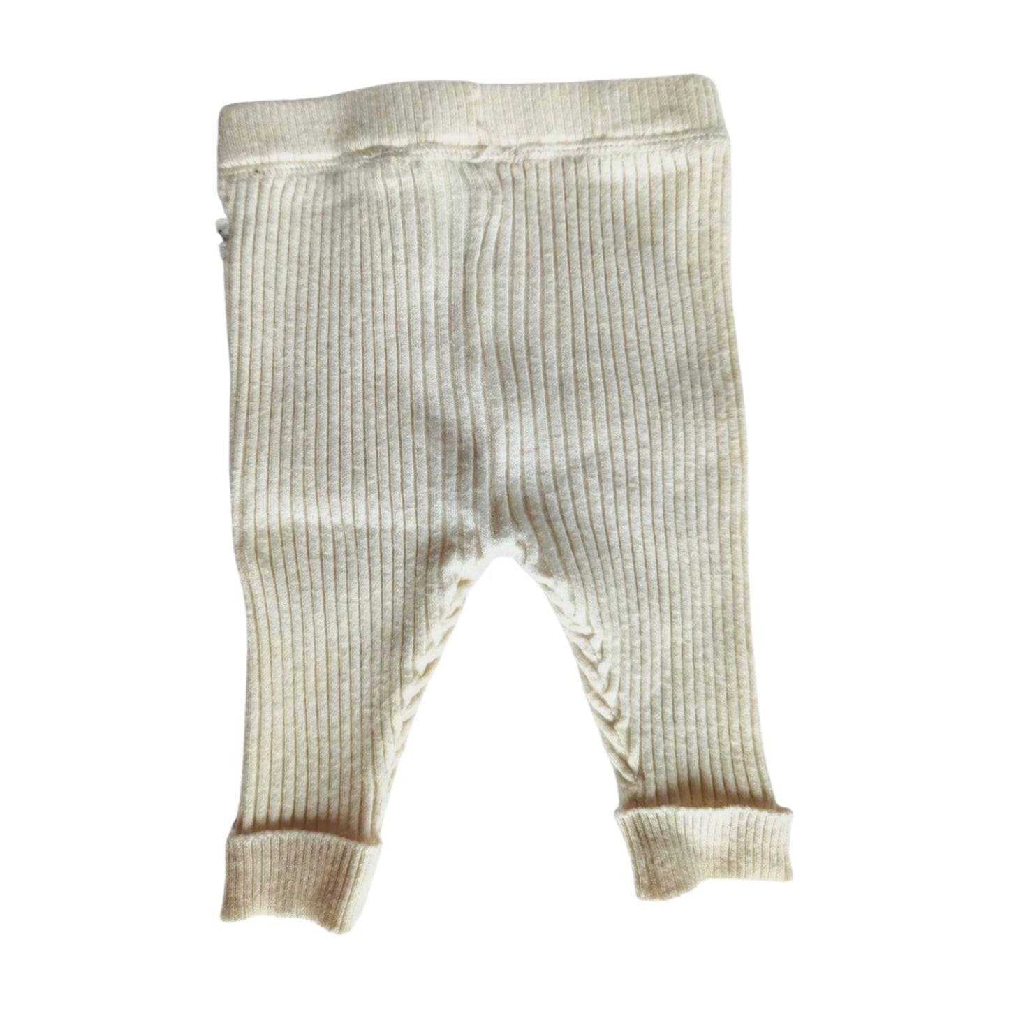 Sprout White Rib Leggings, Size 000