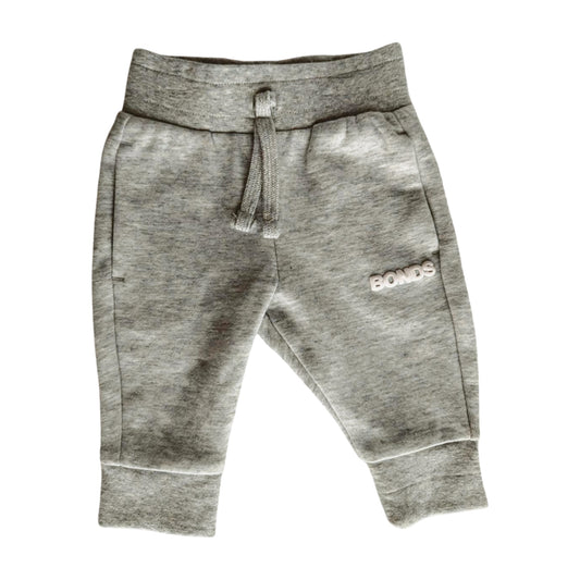 Bonds Grey Track Pant, Size 000