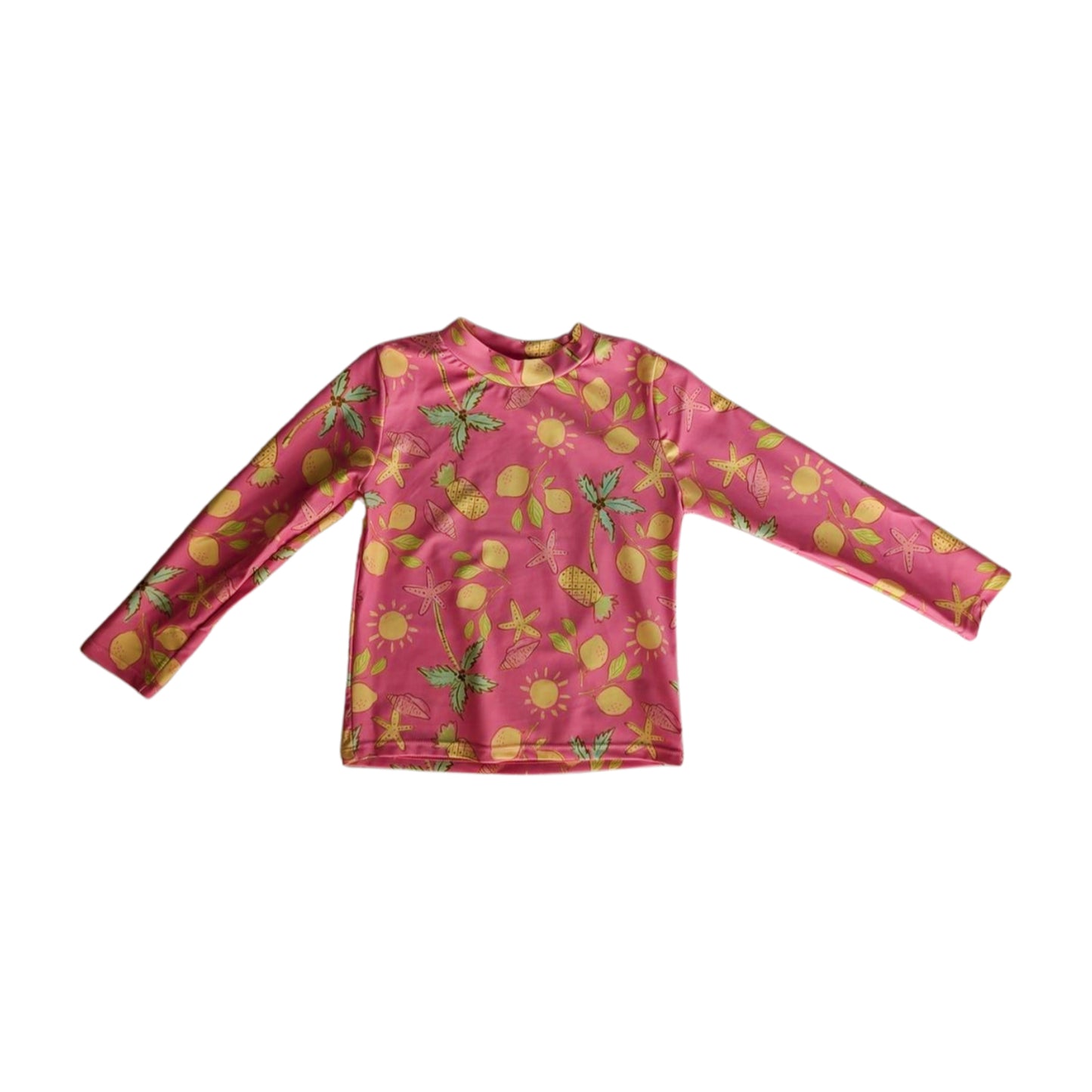 Seafolly Pink Rash Shirt, Size 3