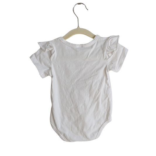 Brand Unkown Red Heart Onesie, Size 6 - 9 Months