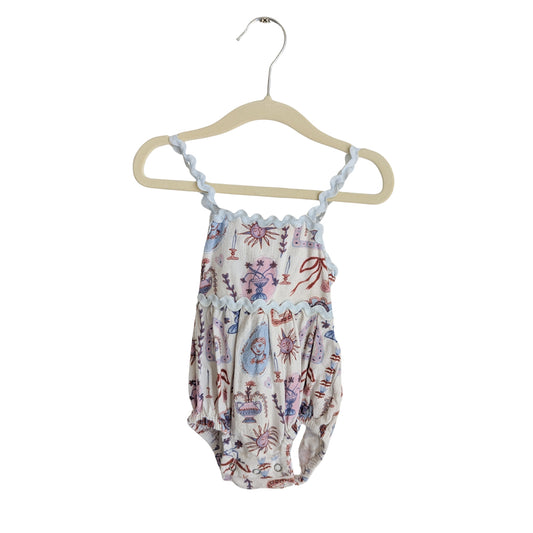 Noni Ric Rac Romper, Size 0