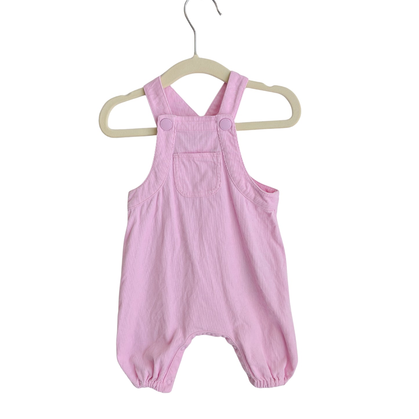 Country Road Pink Cord Overalls, Size 000