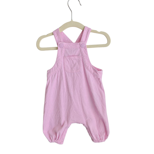 Country Road Pink Cord Overalls, Size 000