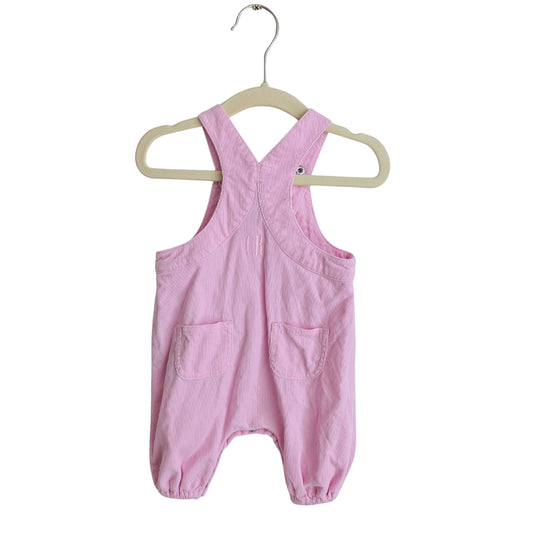 Country Road Pink Cord Overalls, Size 000