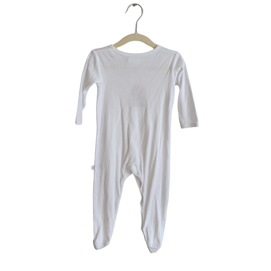 Marquise Long White Elephant Onesie, Size 0