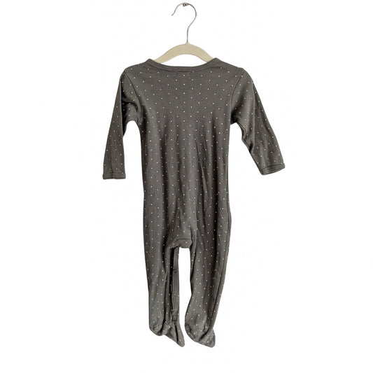 Jamie Kay Long Polka Dot Onesie, Size 1
