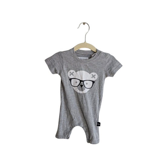 Huxbaby Teddy Bear Onesie, Size 00