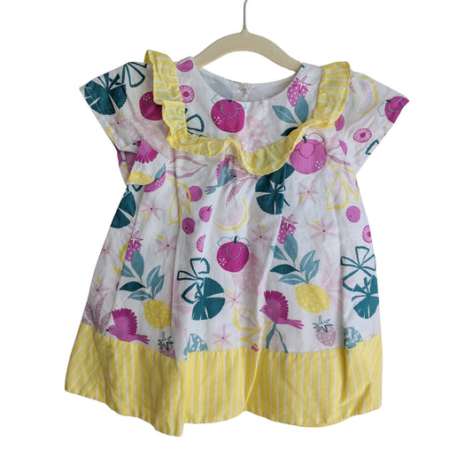 Country Road Retro Fruit Summer Dress, Size 12 - 18 Months