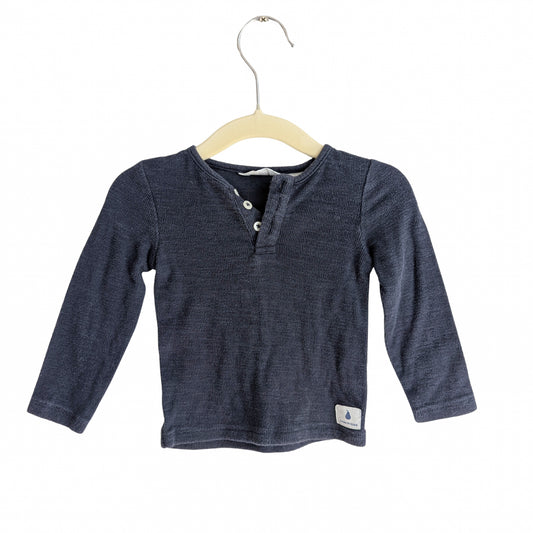 Country Road Long Sleeve Polo, Size 0