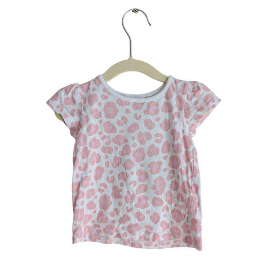 Sprout Pink Cheetah Top, Size 0