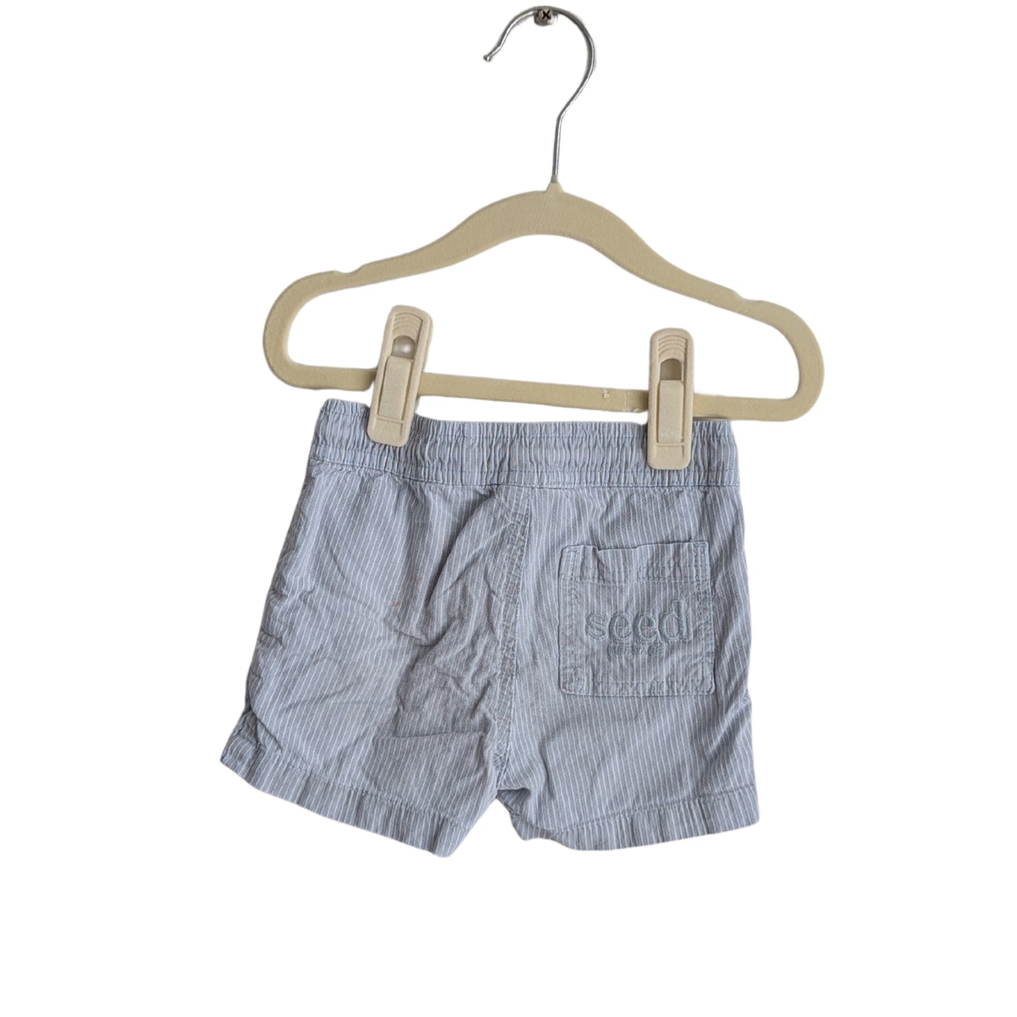 Seed Blue Stripe Short, Size 2