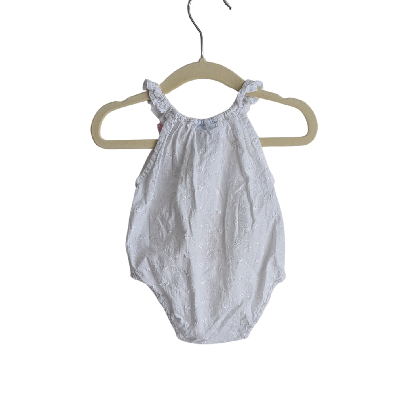 Puddle Ducklings Pink Butterfly Bodysuit, Size 00