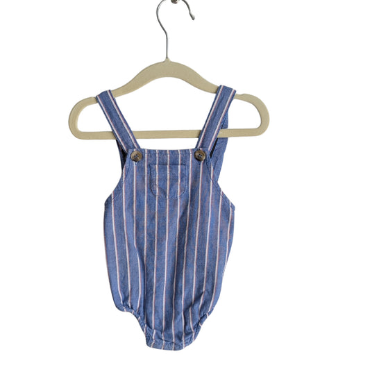 Purebaby Stripe Romper, Size 00