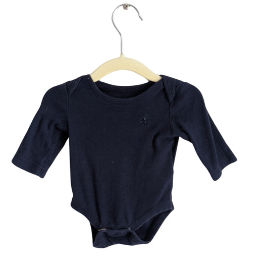 Baby Gap Navy Bodysuit, Size 000