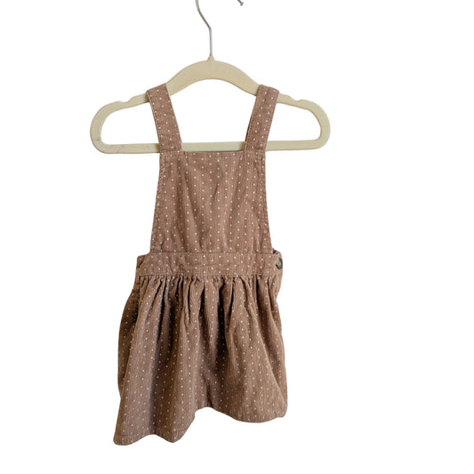 Seed Brown Cord Romper, Size 0