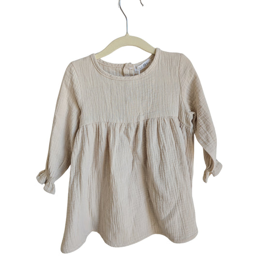Elsie May Beige Dress, Size 1