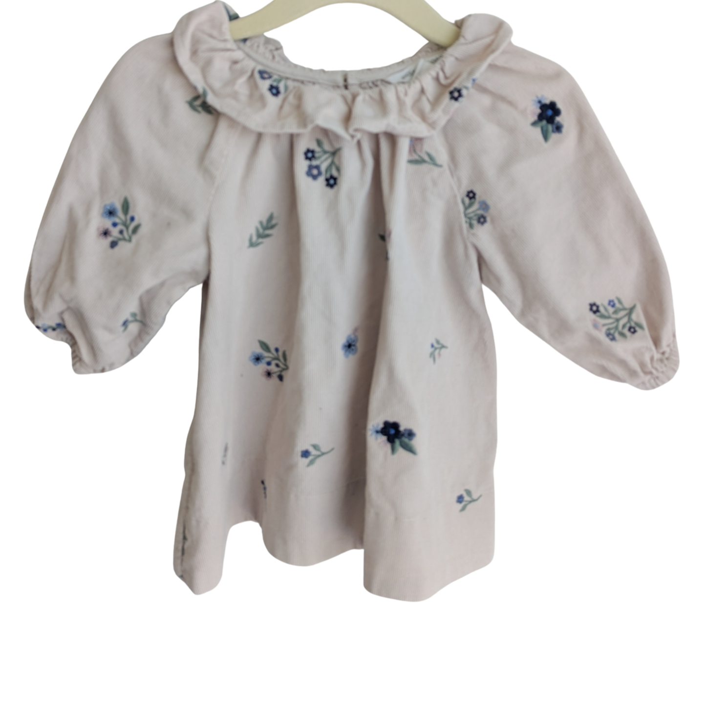 Country Road Embroided Cord Dress, Size 00