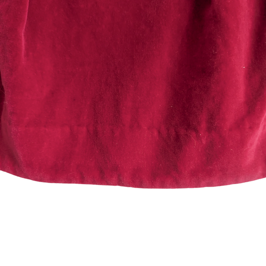 Jacadi Paris Red Velvet Dress, Size 12 Months