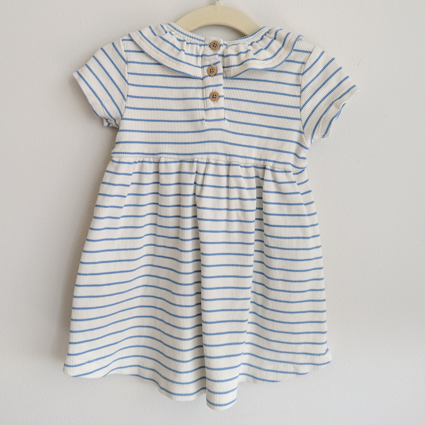 Wilson & Frenchy Blue and White Knit Dress, Size 0
