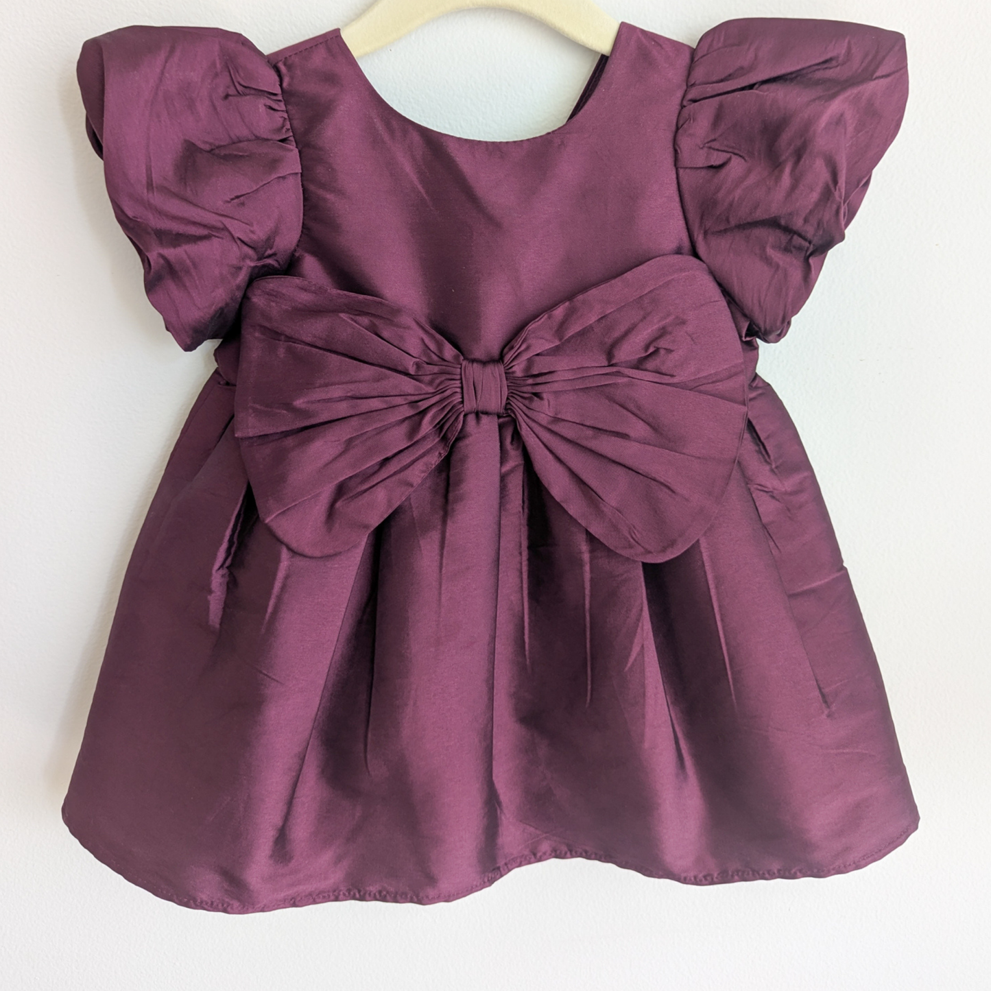 Next Maroon Bow Dress, Size 00
