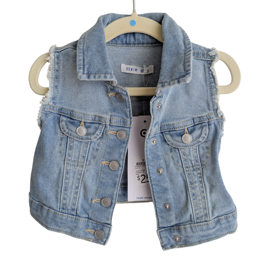 Target Denim Vest