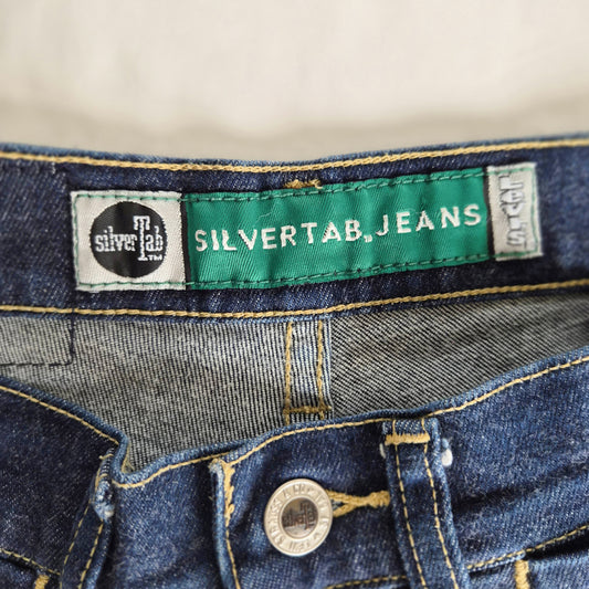 Levis Silver Tab Oversied Jeans, Size 4