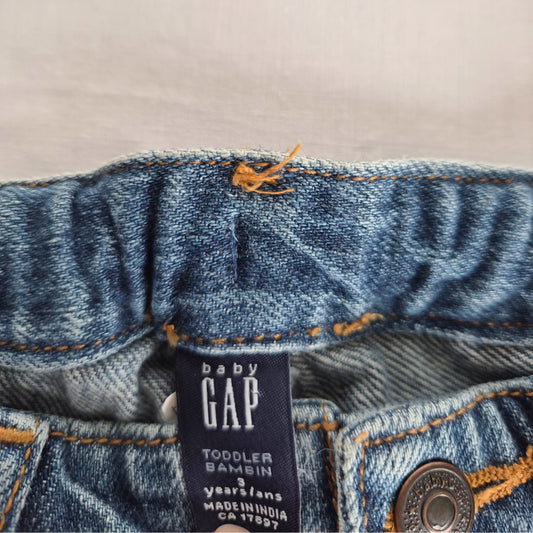Baby Gap Embroided Jeans, Size 3