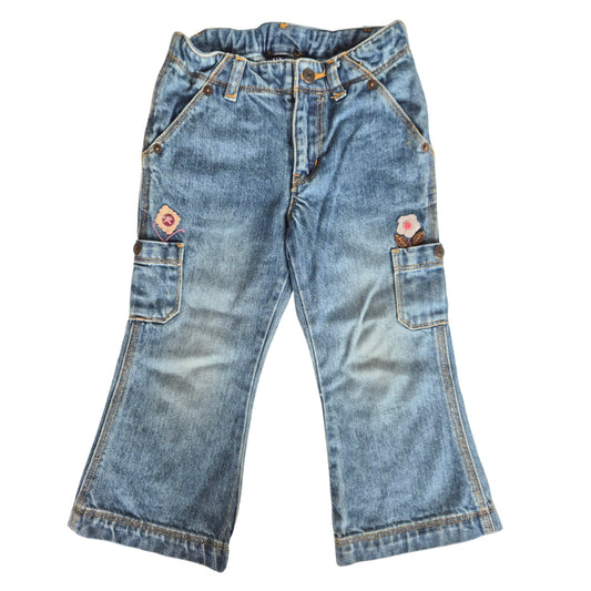 Baby Gap Embroided Jeans, Size 3