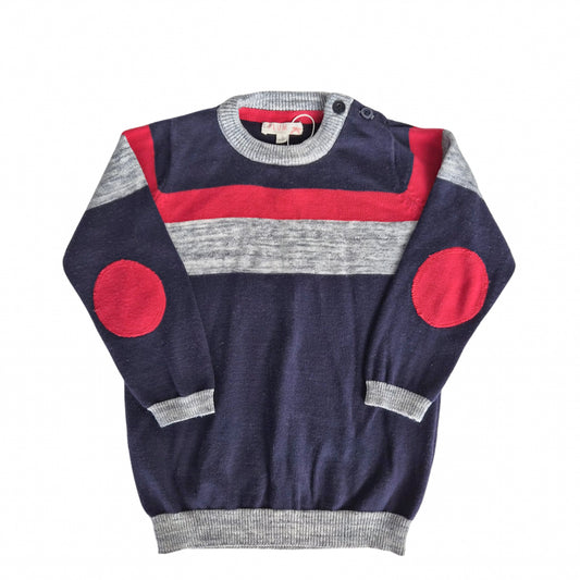 Plum Knit Jumper, Size 2