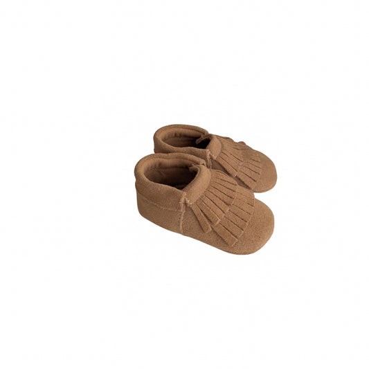 Seed leather slip-on, Size 6-12 Months